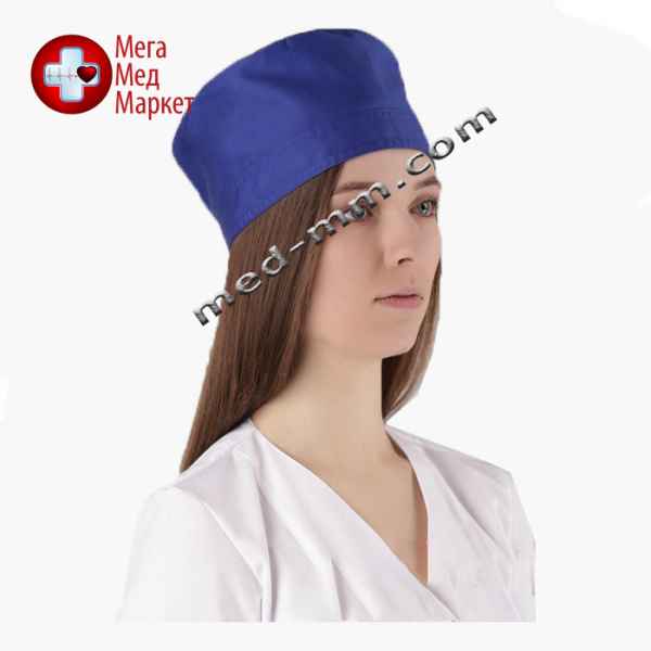 Купить Медицинская шапочка синяя №7 цена, характеристики, отзывы